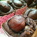 ともにょん's cooksnap of when they made 渋皮マロンのためのチョコケーキ✿.
