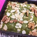 きみじい's cooksnap of when they made 簡単♪濃厚抹茶ホワイトチョコブラウニー.