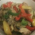 青汁ピンコ's cooksnap of when they made 鶏むね肉のしょうが焼き.