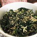 作って食べるの大好き's cooksnap of when they made 春菊の佃煮：冷凍お弁当野菜おかずストック.