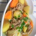 ☆amelie☆'s cooksnap of when they made 炊飯器で簡単☆柔らか〜い肉じゃが.