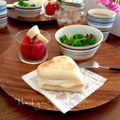 まんまるたまご's cooksnap of when they made ハートのエッグマフィン.