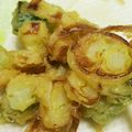 ともぞう27's cooksnap of when they made 玉ねぎ　人参　長ねぎの簡単掻き揚げ.