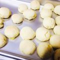 yuriゆりりん's cooksnap of when they made 中からとろ～り♡　カスタードクッキー.