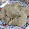 クックOX1R17☆'s cooksnap of when they made 皮から手作り☆もちもち水餃子.