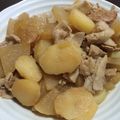 ☆りんりんゆこりん☆'s cooksnap of when they made 豚バラと大根じゃがいもの甘辛煮.