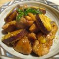 yukimotch's cooksnap of when they made 鶏肉とさつまいもの甘辛煮.
