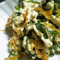 maruru-nn's cooksnap of when they made 茹でずに炒めて簡単☆美味しい春菊の白和え.