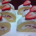 木あり's cooksnap of when they made ふんわり＆しゅわしゅわ♪ロールケーキ.