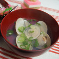 はーちゃんPALO's cooksnap of when they made はまぐりの潮汁.