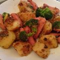 クックGUSL3T☆'s cooksnap of when they made ウインナーとじゃがいものマスタード炒め.