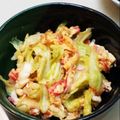 amjkao's cooksnap of when they made すぐできるキャベツと卵炒め.