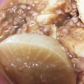 p1no's cooksnap of when they made 冷凍大根で時短煮物.