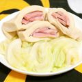 mmameco's cooksnap of when they made 高野豆腐とベーコンのじわっと煮.