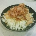 ☆いちごキティ☆'s cooksnap of when they made シャキシャキ大根サラダ☆たくあんのせ♪.