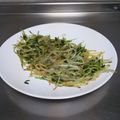 ジジル's cooksnap of when they made モヤシと豆苗の炒め物.