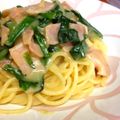 ＊＊naomi＊＊'s cooksnap of when they made ほうれん草のカルボナーラ.