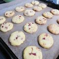 ロ--ラ's cooksnap of when they made ホワイトチョコチップとベリーのクッキー☆.