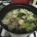 クックHT8WEK☆'s cooksnap of when they made 低糖質レシピ☆肉団子のあったか中華スープ.