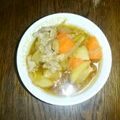 夕食トーバン's cooksnap of when they made おいしい♡肉じゃが.