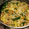 チャロウネ's cooksnap of when they made 豚ひき肉ともやし炒め.