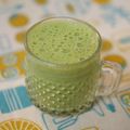 ぽっぽぺぺ's cooksnap of when they made バナナ抹茶スムージー.