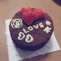 chisa17's cooksnap of when they made 板チョコで簡単☆チョコのバラ.