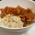 m's cooksnap of when they made 鶏肉とピーマンと人参と玉ねぎ炒め.