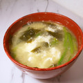 大魔女's cooksnap of when they made リメイク・ほうれん草と卵のみそ汁.