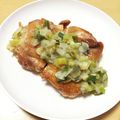 ぶきっちょ料理長's cooksnap of when they made うまうま！鶏もも塩焼き！！～ネギ塩ダレ～.
