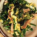 みかみか711's cooksnap of when they made ほうれん草のハムたまとじ。.