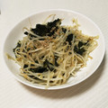 小山紫苑's cooksnap of when they made ルクエでさっぱりもやしとわかめのナムル〜.