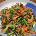 rriioo's cooksnap of when they made カブの葉のツナ炒め.