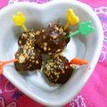 ちはもん's cooksnap of when they made カステラチョコのロリポップ.