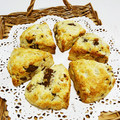 うまうま・らぶ's cooksnap of when they made ☆簡単☆チョコと胡桃のスコーン.