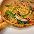 suzukey's cooksnap of when they made 切干大根とピーマンの麺つゆバター炒め.