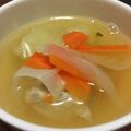 もよよ's cooksnap of when they made 栄養たっぷり♡具だくさん鶏団子スープ.