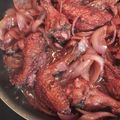 tanoyuki's cooksnap of when they made 鶏肉のワイン煮 （森瑤子さん風）.
