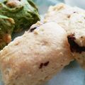 とちおとめしふぉん's cooksnap of when they made 簡単スコーンスタバ風 抹茶・紅茶・チョコ.