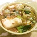 えれぼん's cooksnap of when they made ツナ缶で♪豆腐と青梗菜の炒め煮.