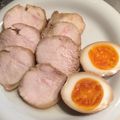 ぴかちゅ♡'s cooksnap of when they made 鶏胸肉チャーシューと味玉.