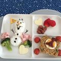 keroko27's cooksnap of when they made アナ雪＊オラフ弁当.