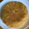 keipon2's cooksnap of when they made ＨＭなしで！3合釜炊飯器でりんごケーキ.