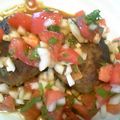 いなばにぃ's cooksnap of when they made 私の十八番！さっぱりトマトのハンバーグぅ.