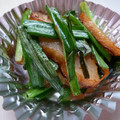 きゃぶれたー's cooksnap of when they made さつま揚げとにらのさらっと炒め.