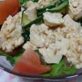  kanon 's cooksnap of when they made 焼肉のタレが決めて！お豆腐サラダ.