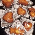 みーぱんまん's cooksnap of when they made 簡単★バレンタインチョコレートドーナッツ.
