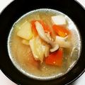 ささらんらん's cooksnap of when they made 身体が温まる〜♡根菜と豆腐のゴマ味噌汁.