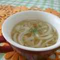 赤い電話's cooksnap of when they made 超絶簡単♪オニオンスープ.