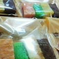 はつづみ★'s cooksnap of when they made 簡単濃厚♥カラフルブラウニー♡友チョコ♥.